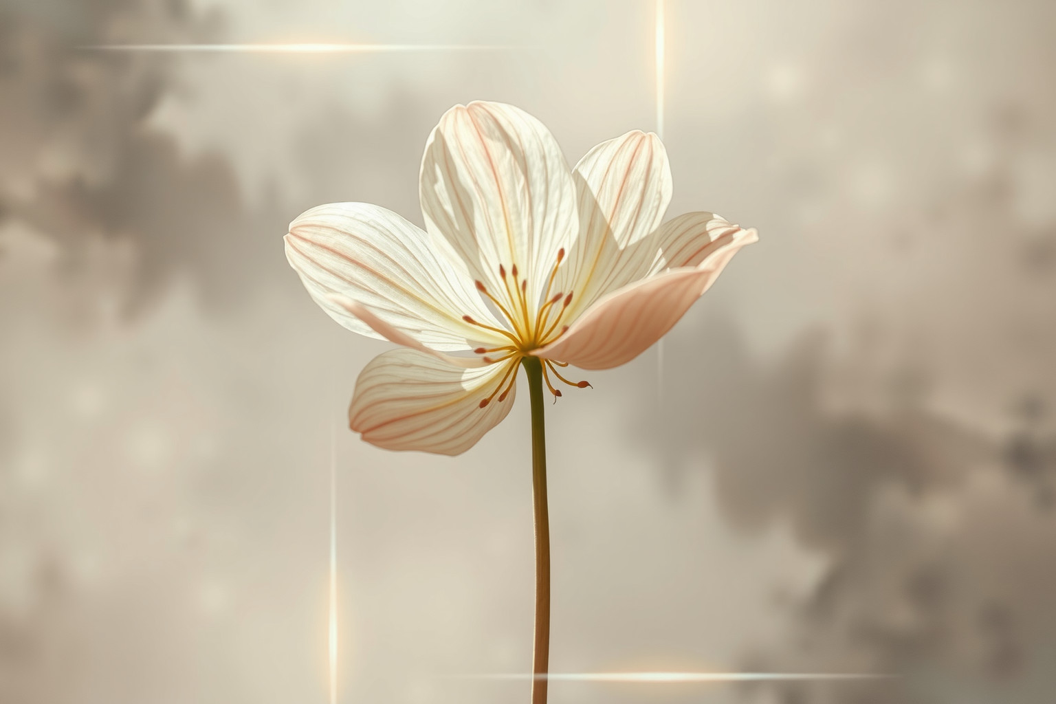 Sognare un floriano senza petali simboleggia fragilità interiore e vuoto.