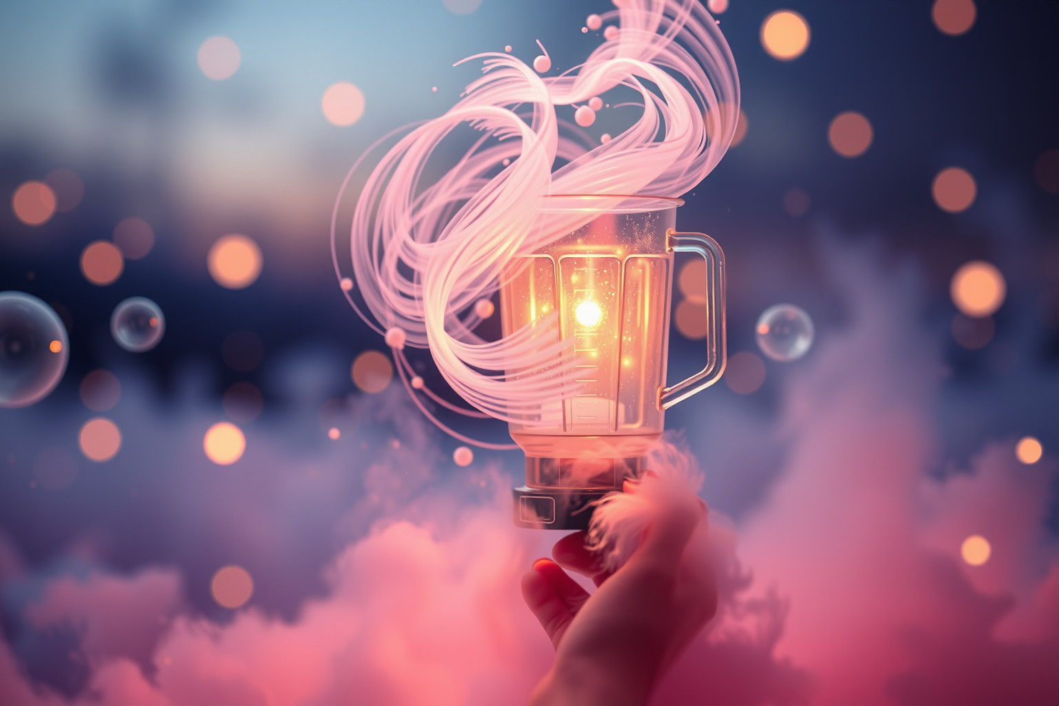 Sognare un frullatore rumoroso simboleggia confusione mentale imminente.