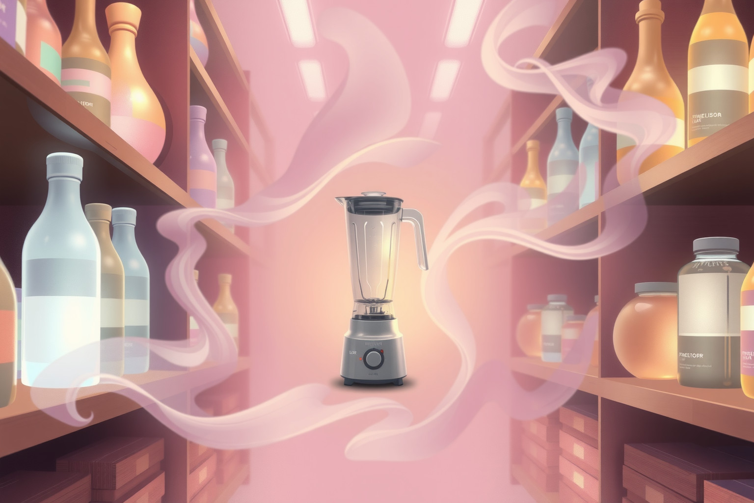 Sognare frullatore in negozio indica nuove idee in sviluppo.