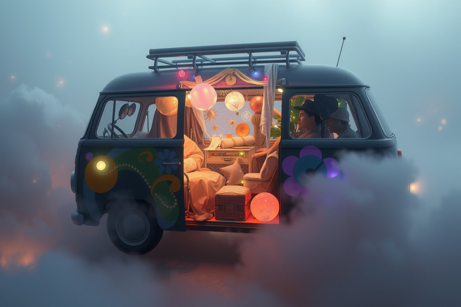 Sognare un furgone pieno simboleggia ricchezza di emozioni nascoste.