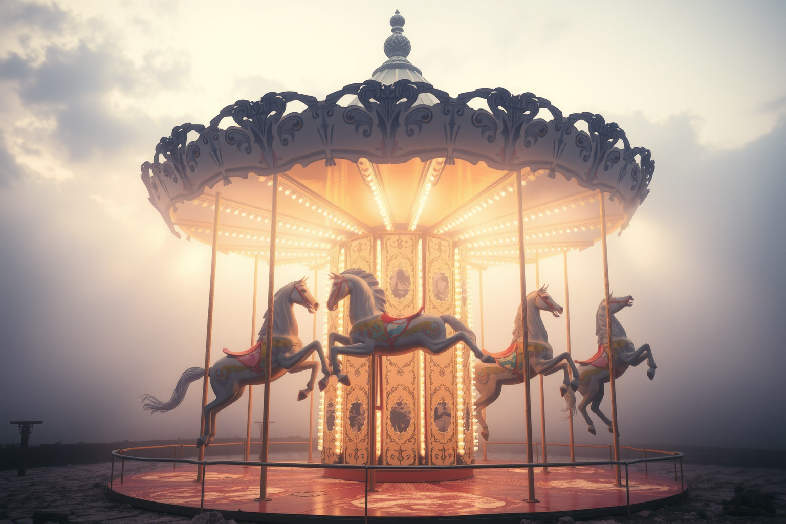 Sognare guasti a giostre riflette insicurezze e paure inconsce.