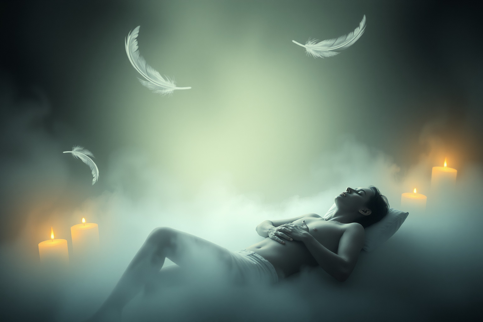 Sognare un impresario di pompe funebri dormiente indica rinascita interiore.