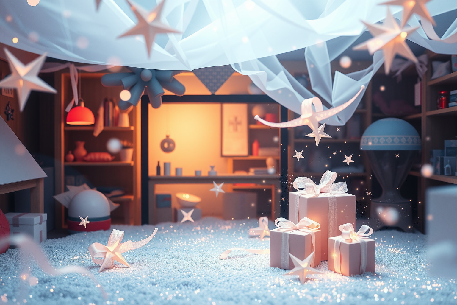 Sognare un laboratorio di regali simboleggia creatività e generosità nascosta.