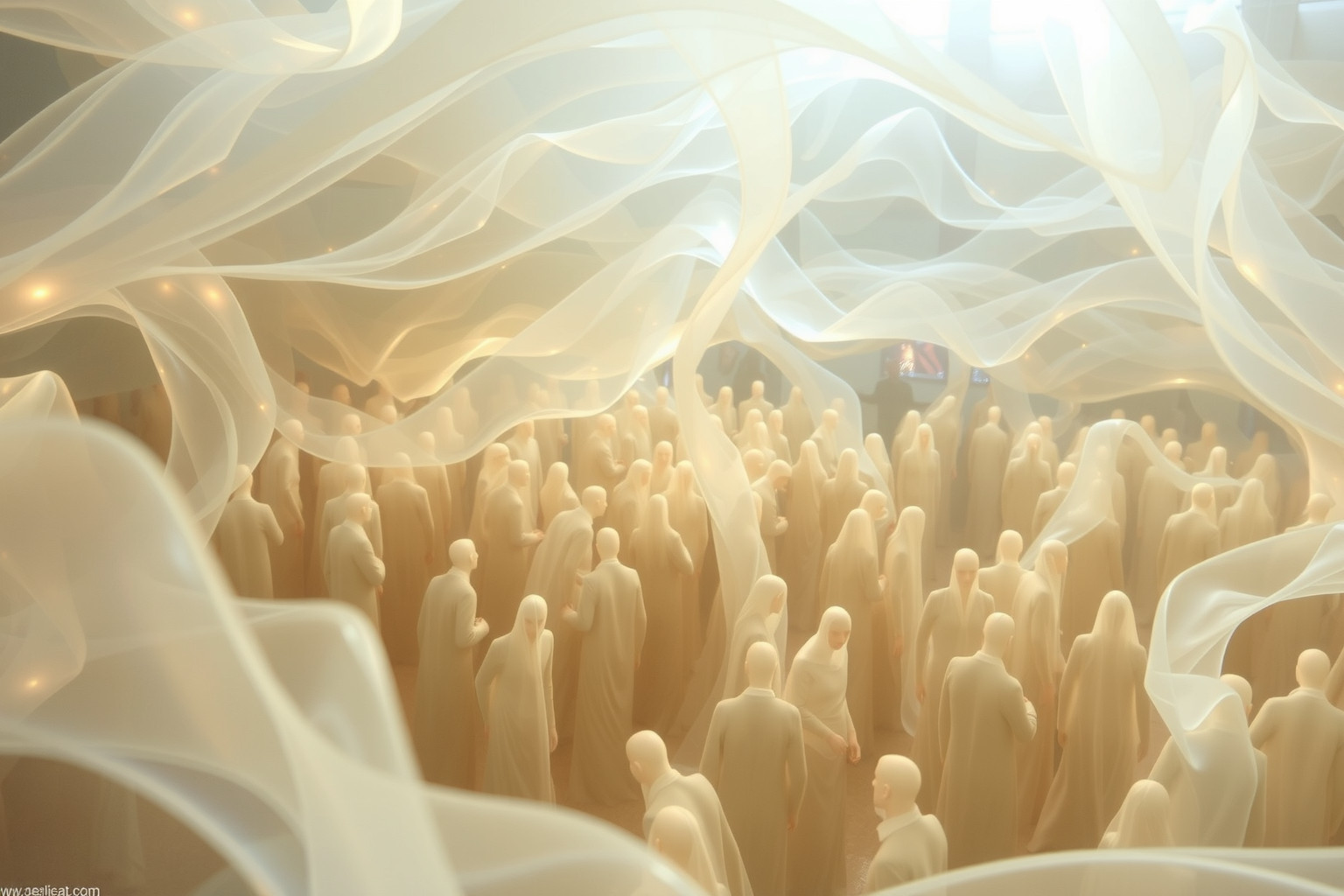 Sognare un parlamento affollato indica desiderio di partecipazione sociale.