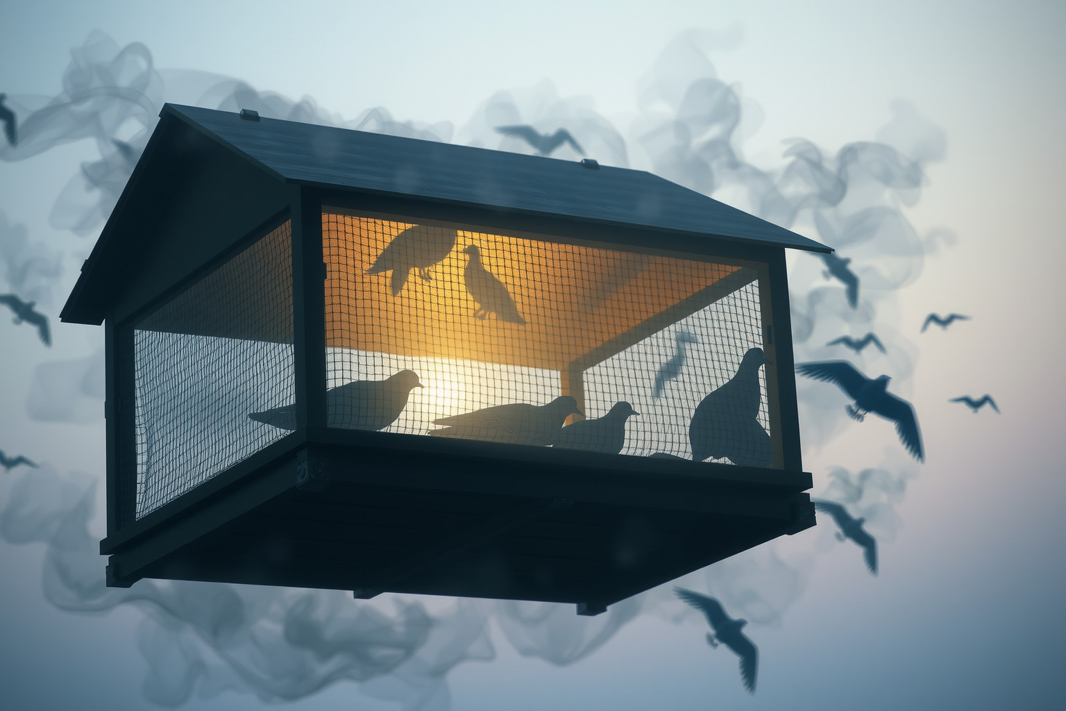 Sognare pollaio infestato segnala ansie nascoste e conflitti interiori.