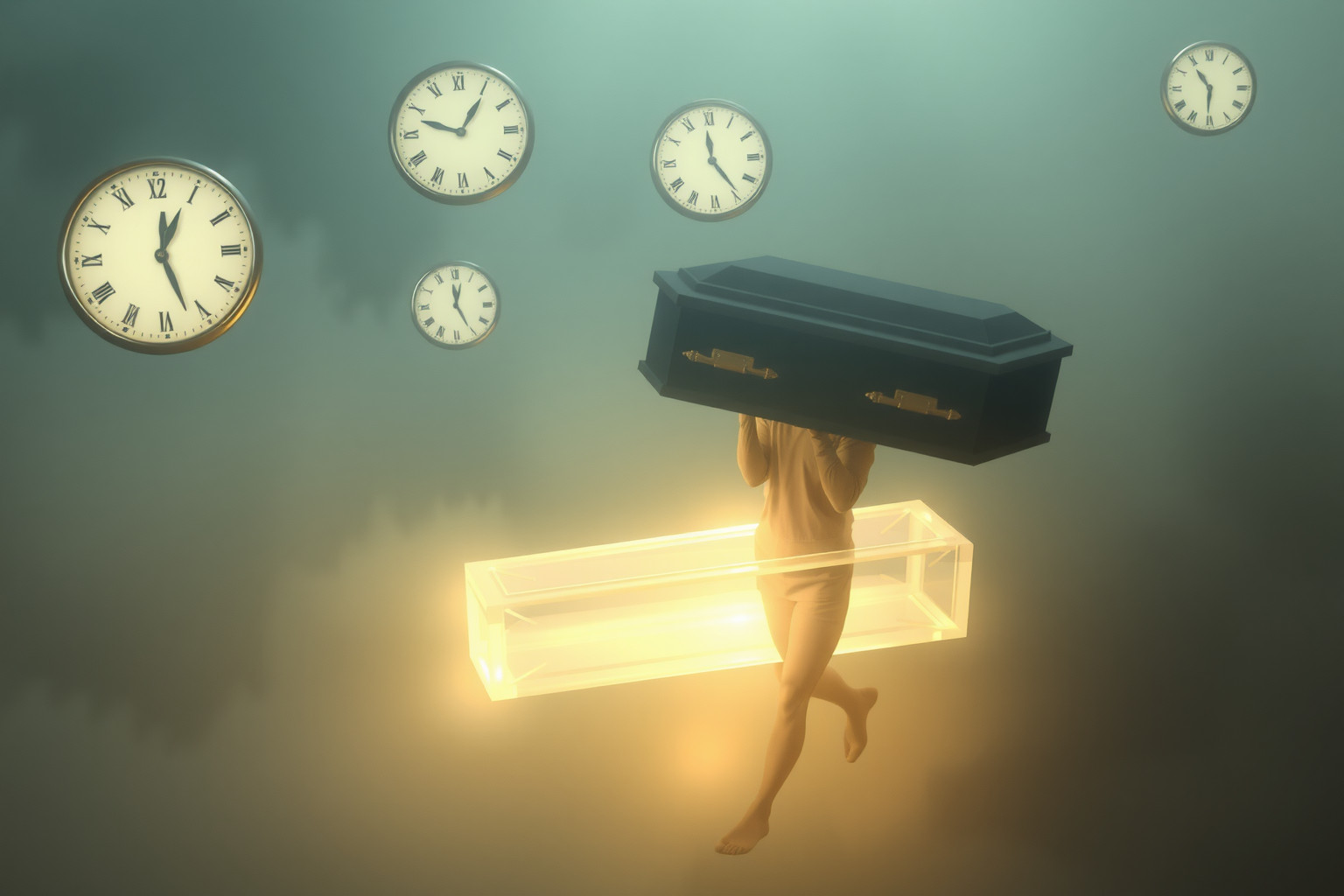 Sognare portatori di bara al lavoro simboleggia trasformazioni inevitabili.