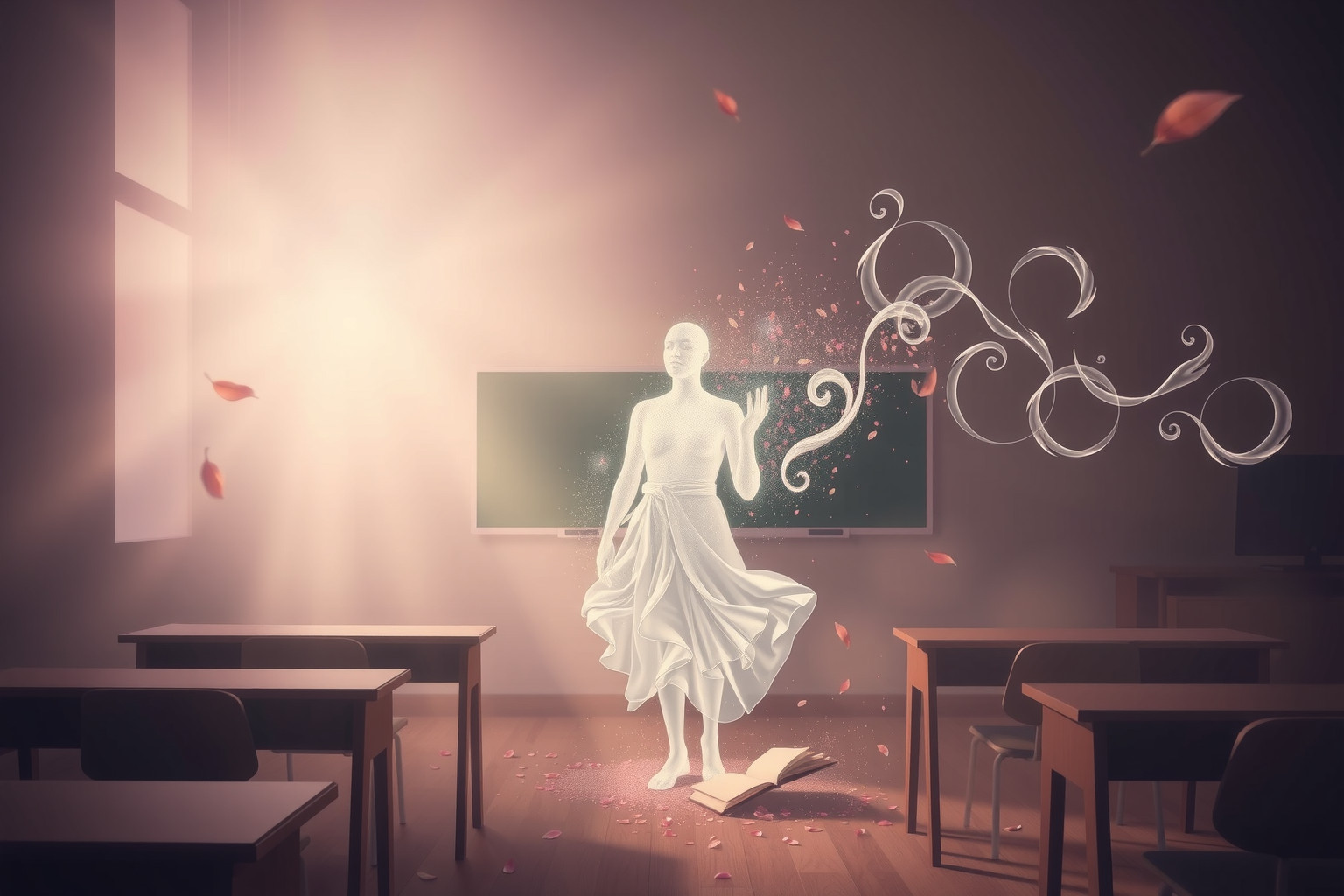 Sognare un precettore che muore indica cambiamenti profondi interiori.