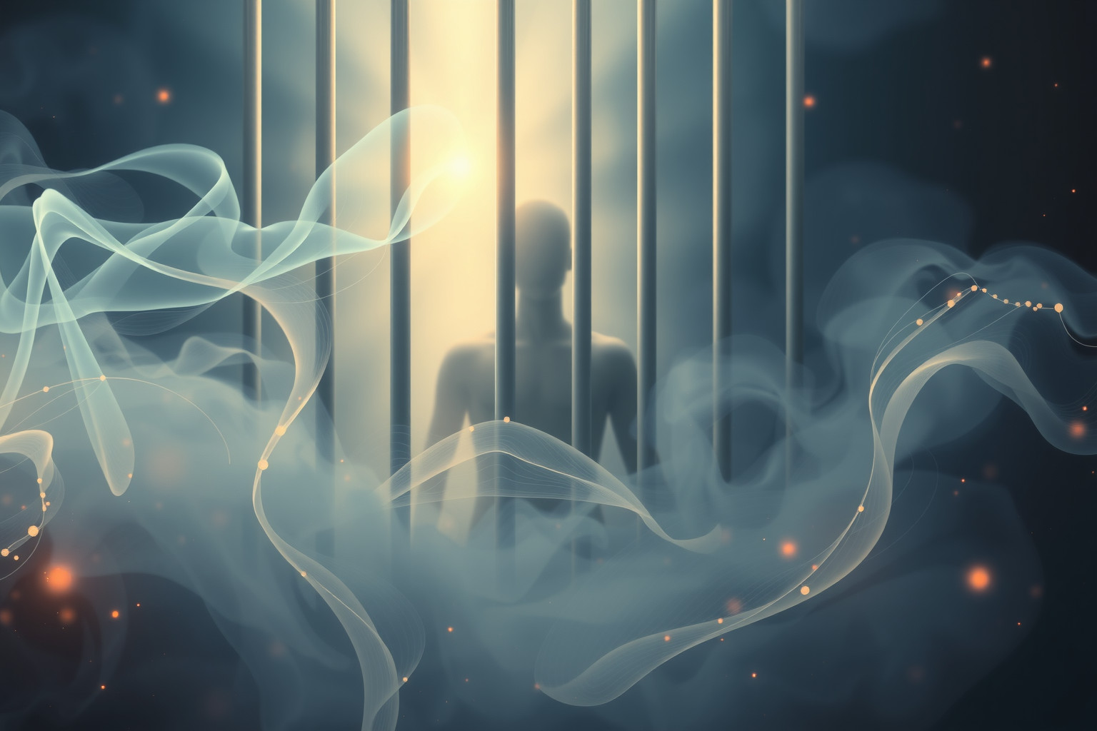 Sognare prigionieri che muoiono simboleggia trasformazione e rinascita interiore.