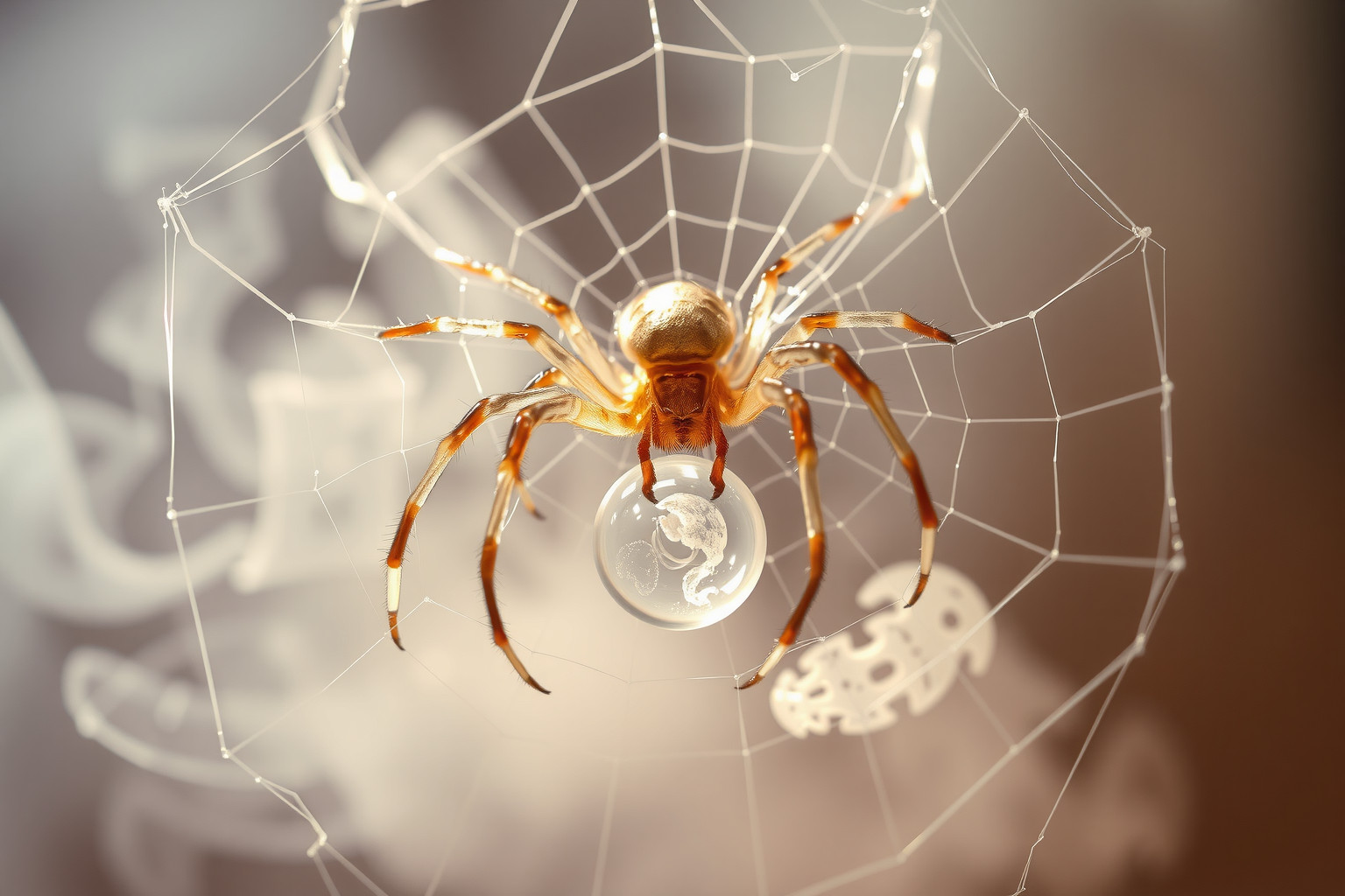 Sognare ragni protettivi simboleggia difesa e sicurezza interiore.