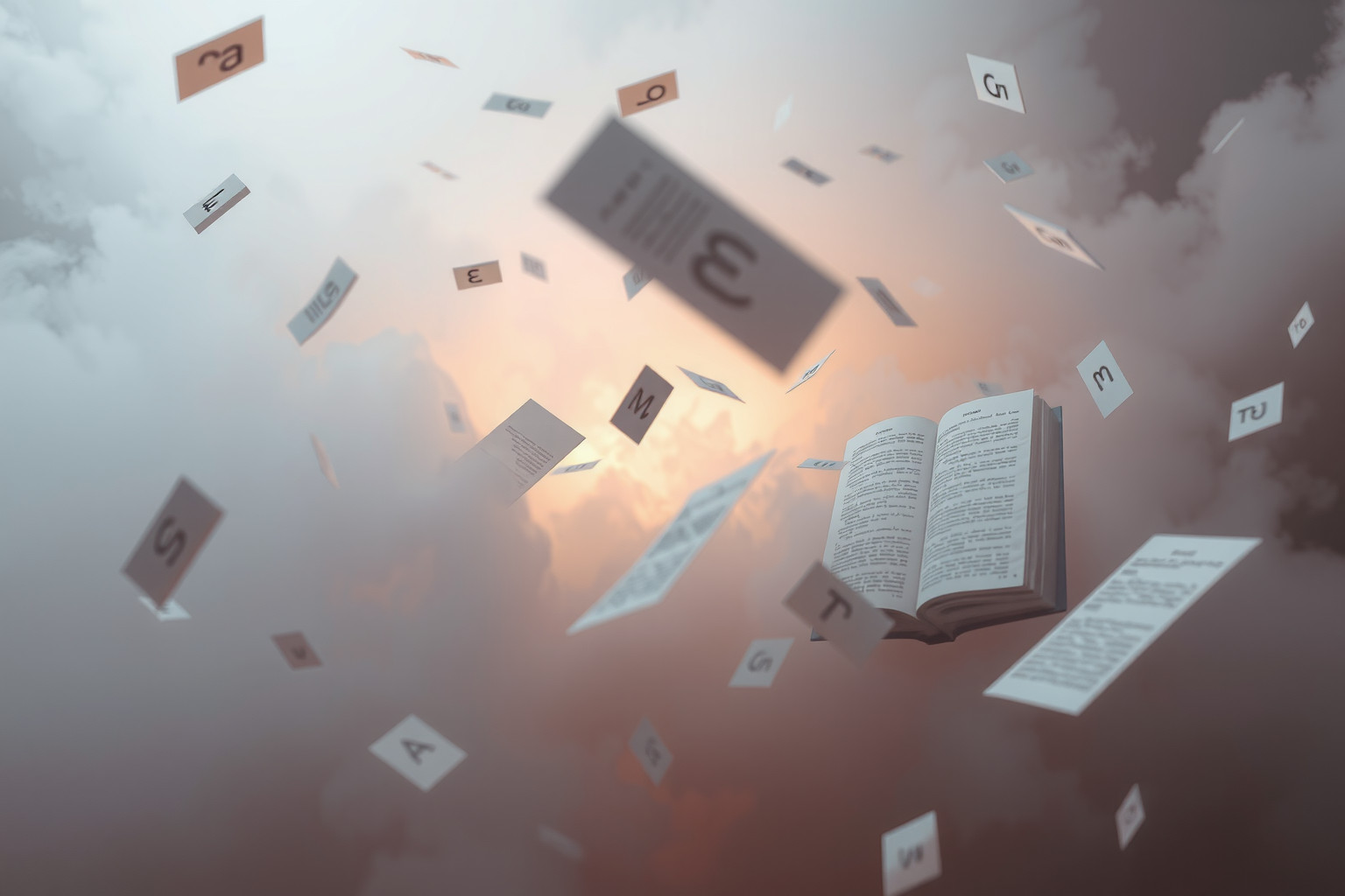 Sognare un vocabolario errato riflette confusione mentale e dubbi.