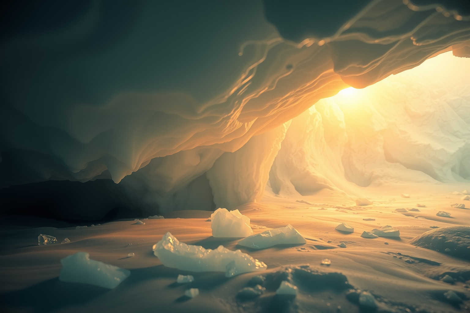 Sognare una fenditura illuminata simboleggia rivelazioni interiori nascoste.