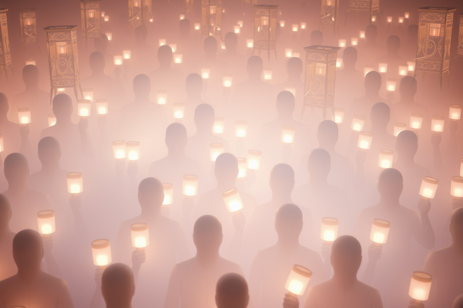 Sognare lanterne accecanti simboleggia conformismo e perdita di sé.