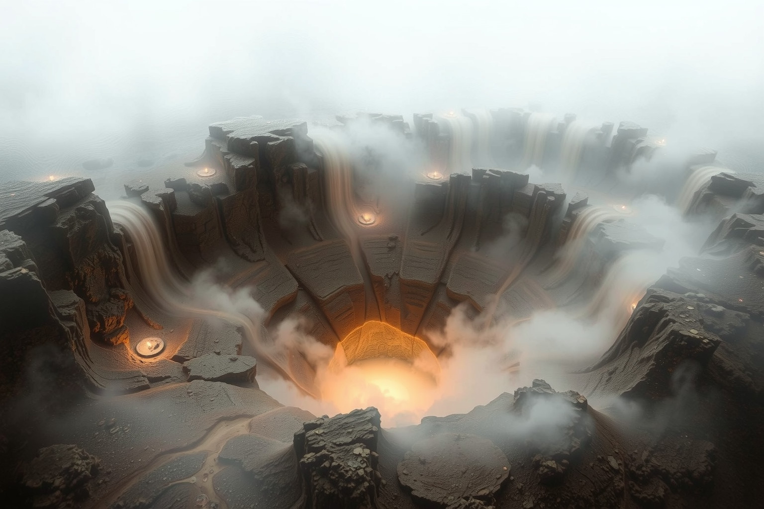 Sognare una fossa di letame piccola simboleggia problemi contenuti.