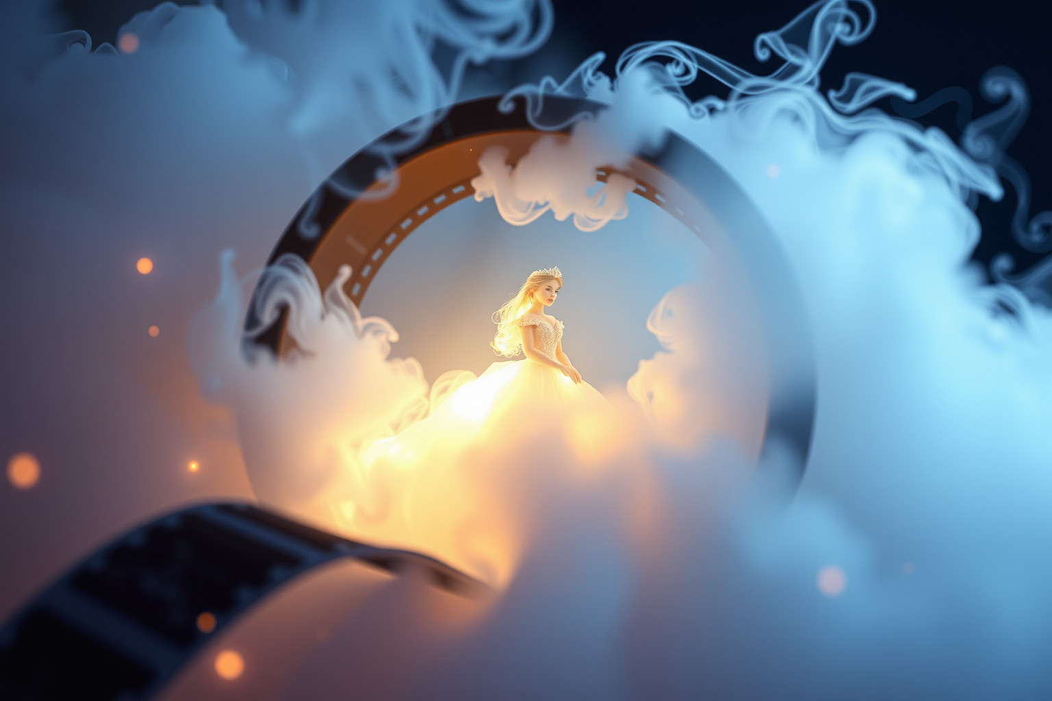 Sognare una principessa riflette desideri di perfezione e idealizzazione.