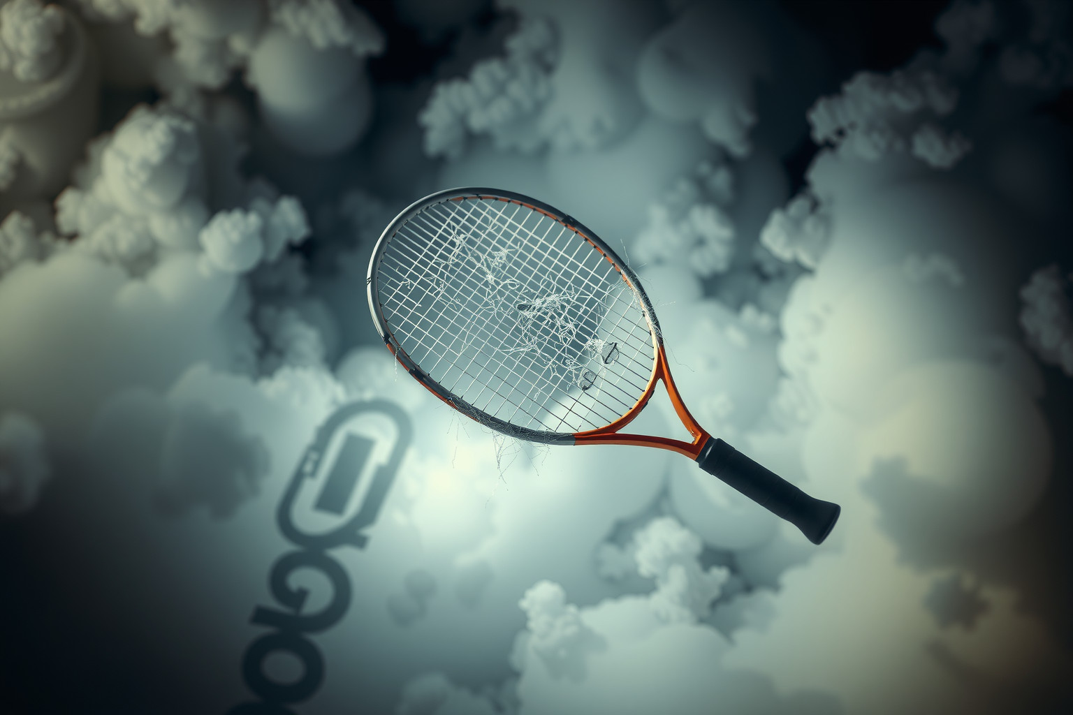 Sognare una racchetta rotta simboleggia potere perso e frustrazione.