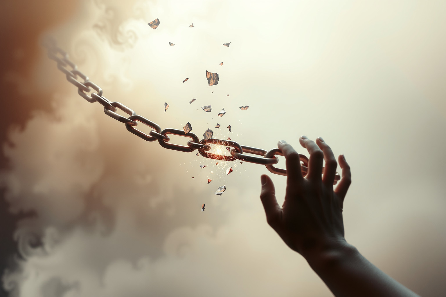 Sognare una sega rotta simboleggia piani bloccati e frustrazione.