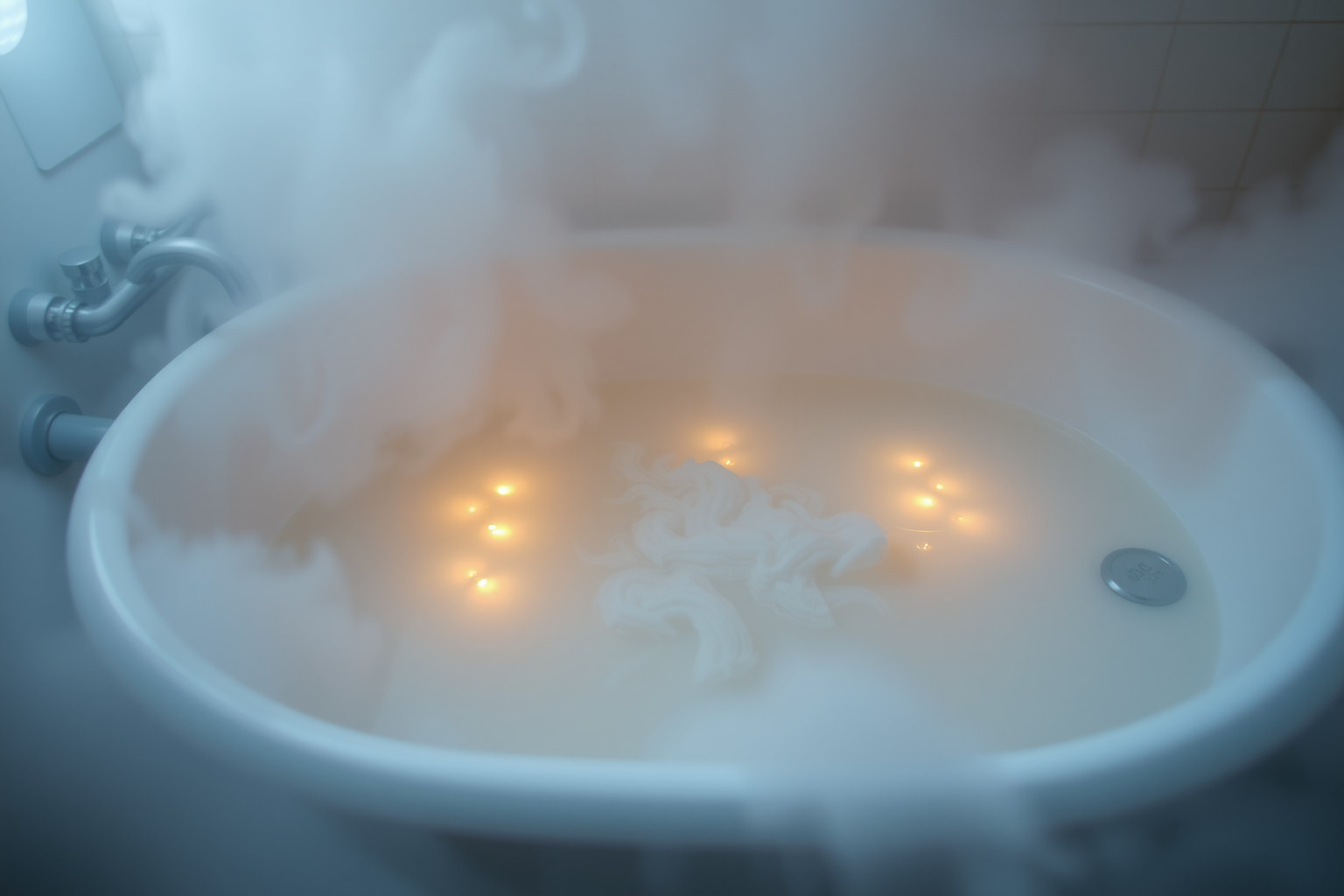 Sognare vasca idromassaggio sporca indica emozioni negate o stress.