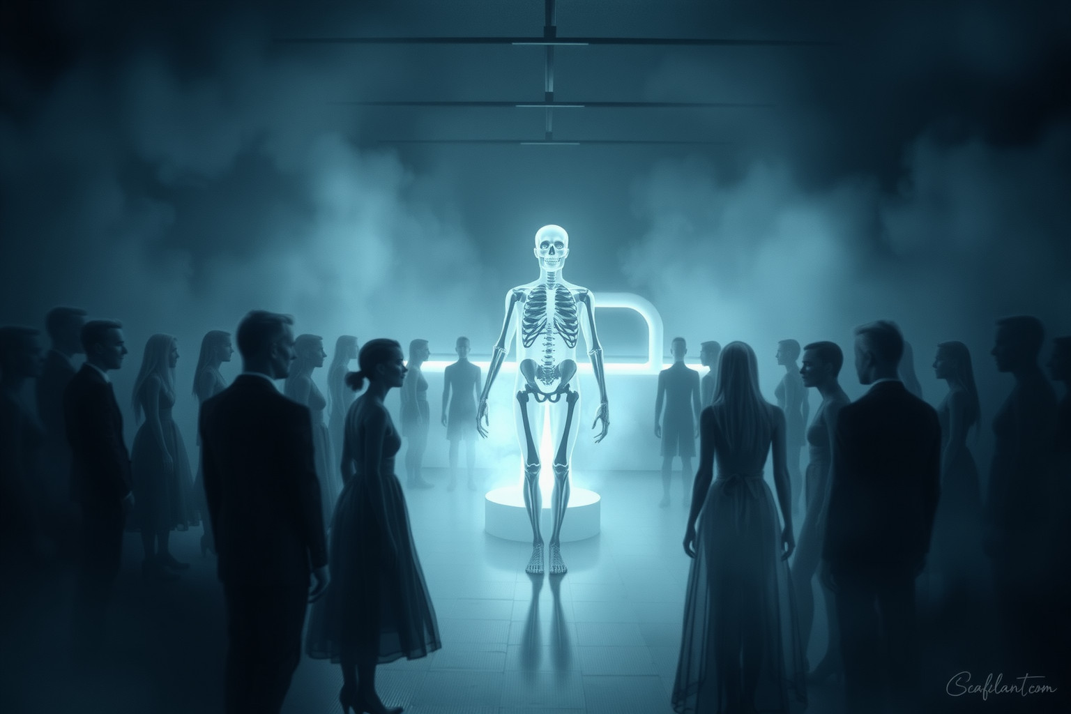 Sognare un'autopsia affollata rivela ansie su segreti nascosti.