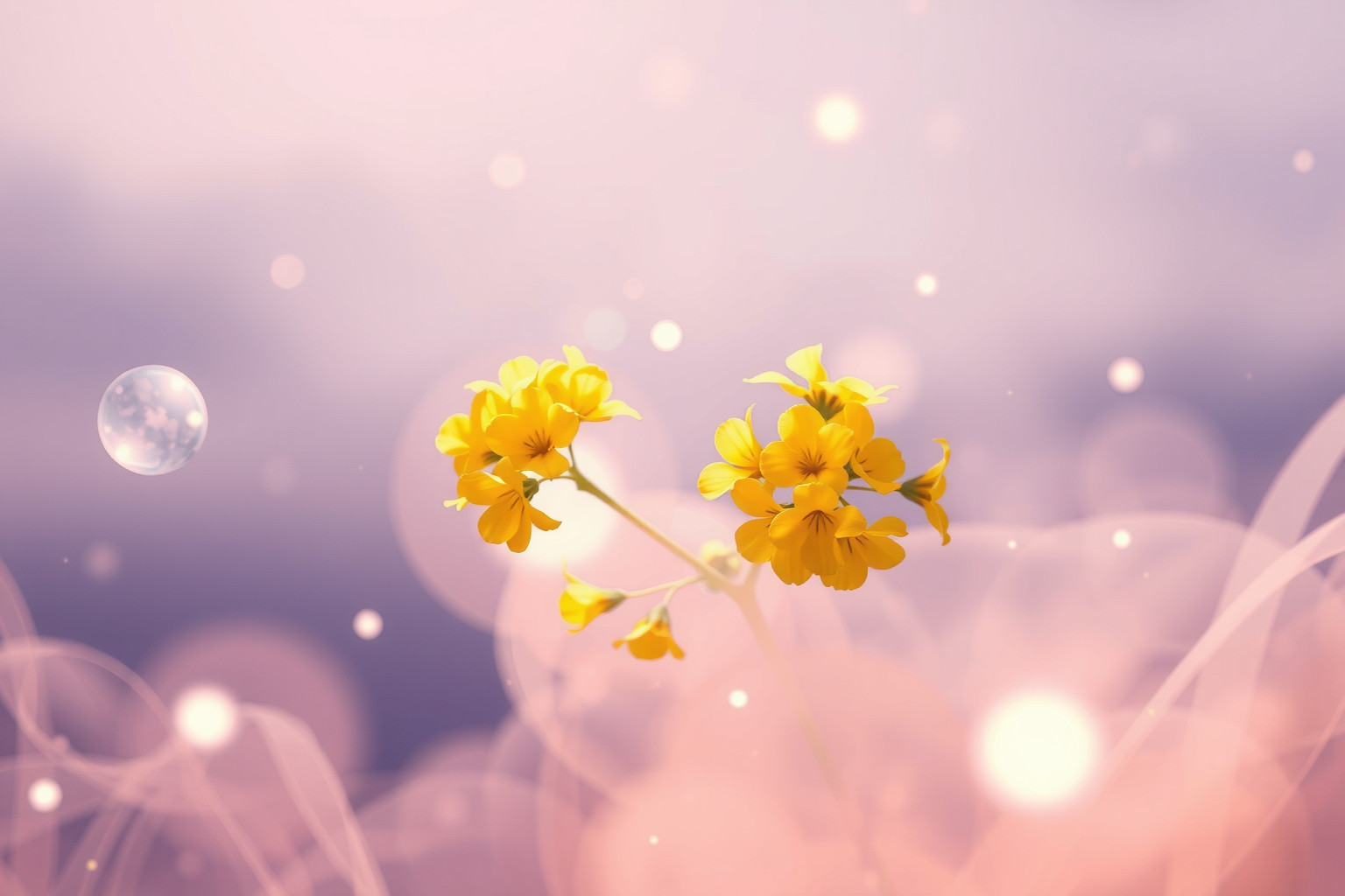 Sognare viole del pensiero gialle simboleggia gioia e speranza.