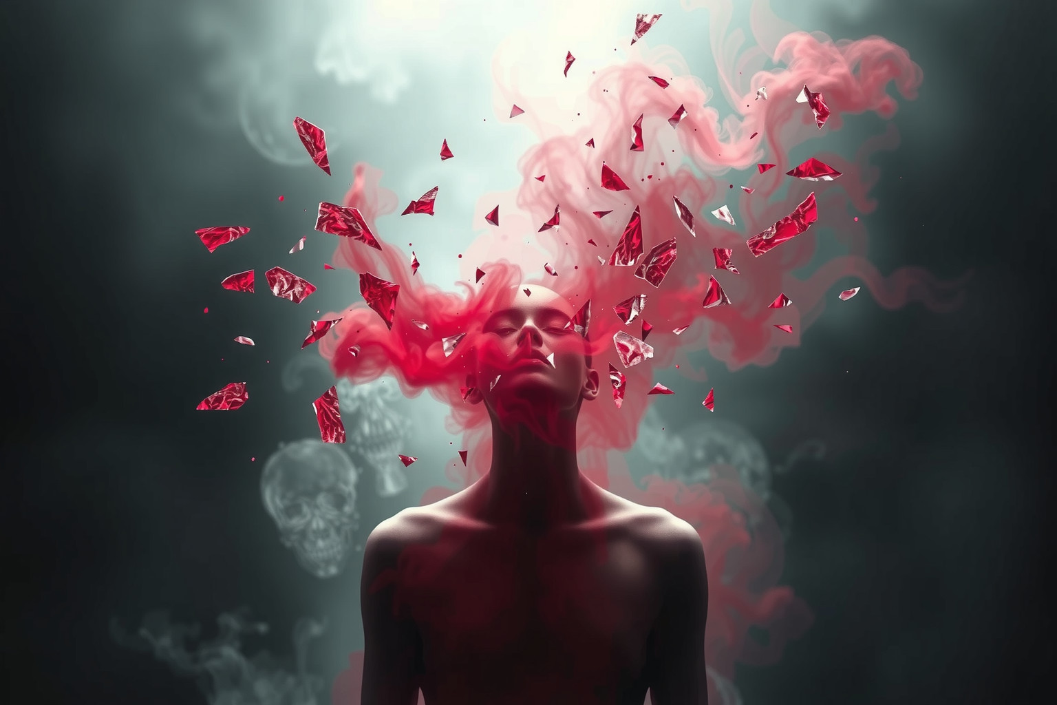 Sputare sangue nei sogni riflette sofferenza e conflitti interiori nascosti.