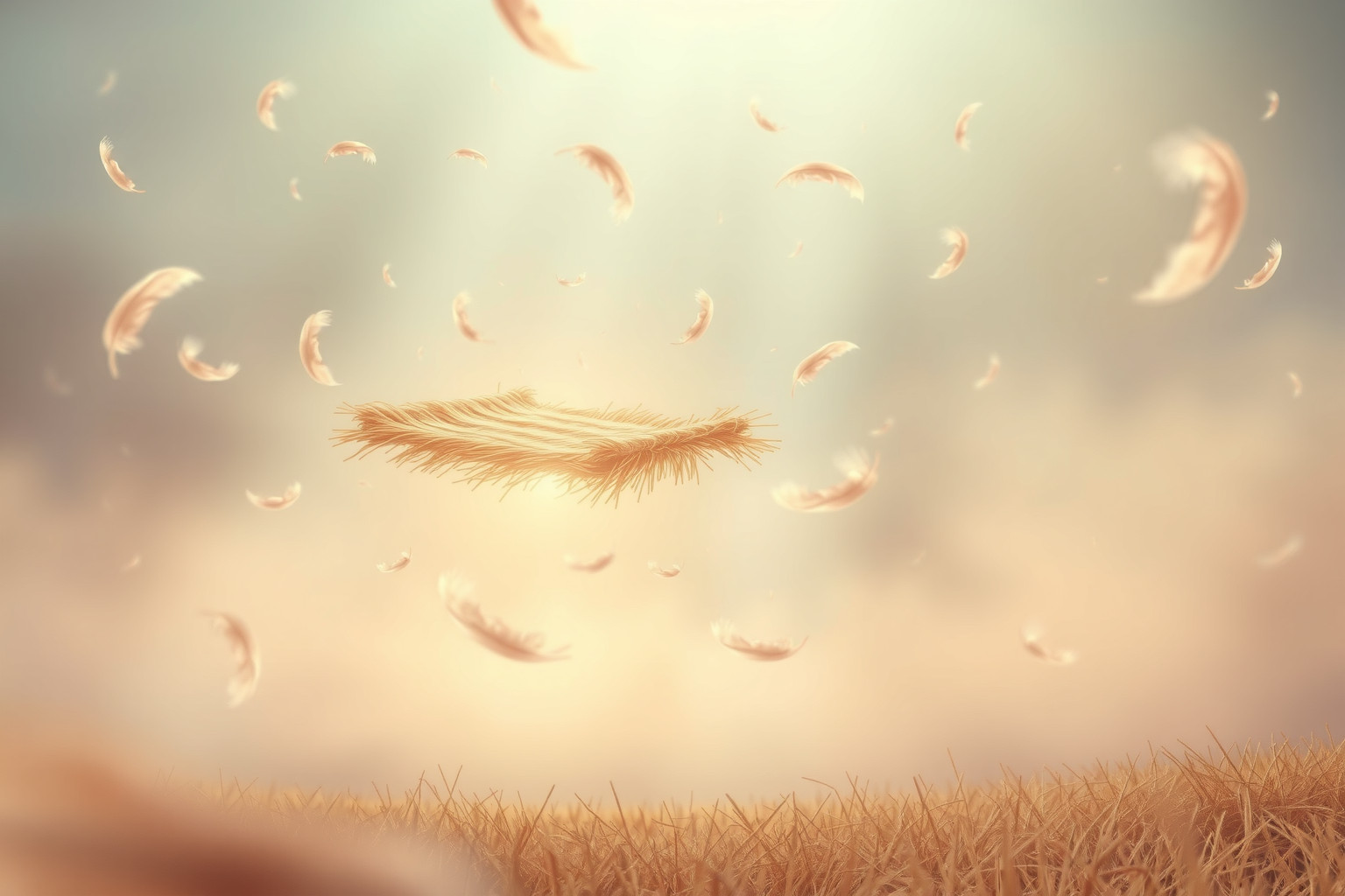 La stuoia arrotolata simboleggia pace interiore e rinnovamento.