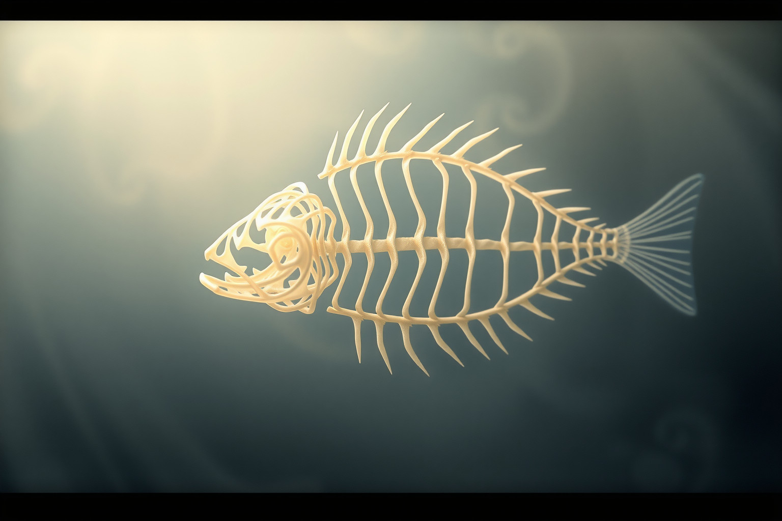 Vedere una spina di pesce avvisa di ostacoli imminenti.