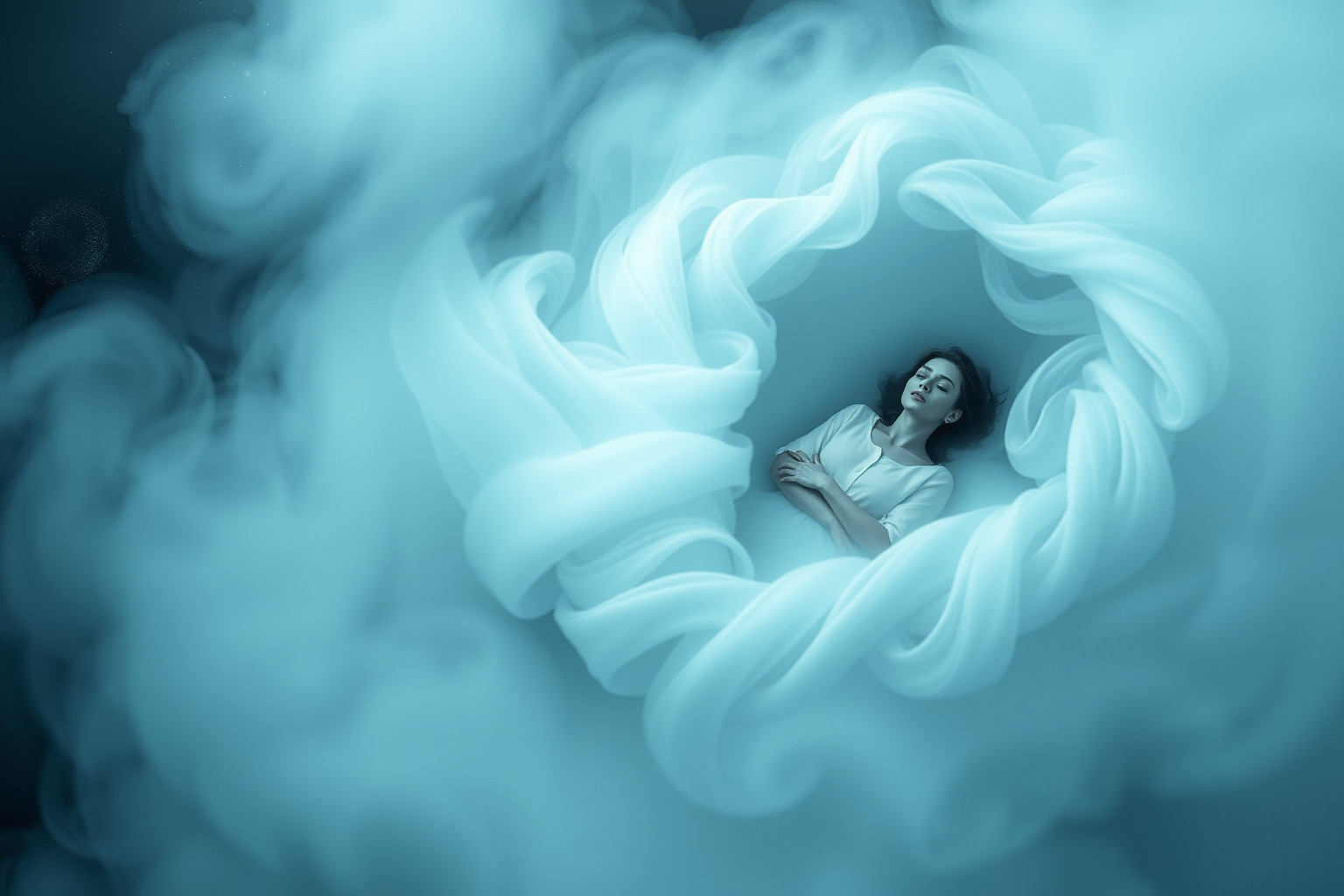 Affondare lentamente simboleggia paura e ansia che persistono a lungo.