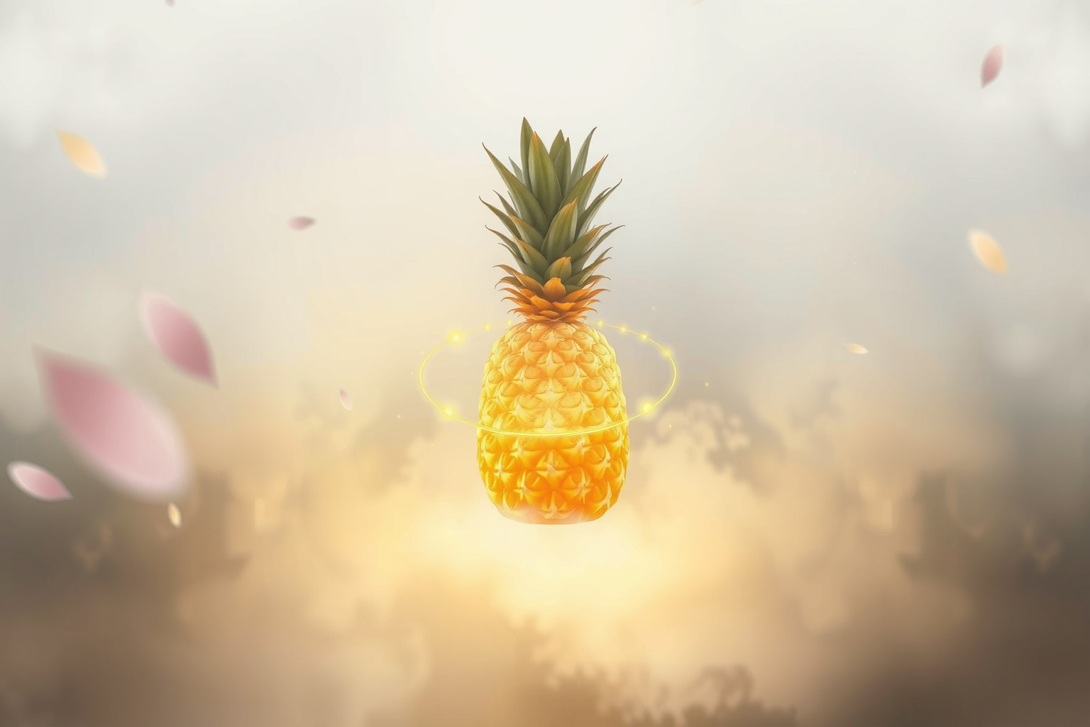 L’ananas simboleggia intuizione e saggezza interiore nascosta.