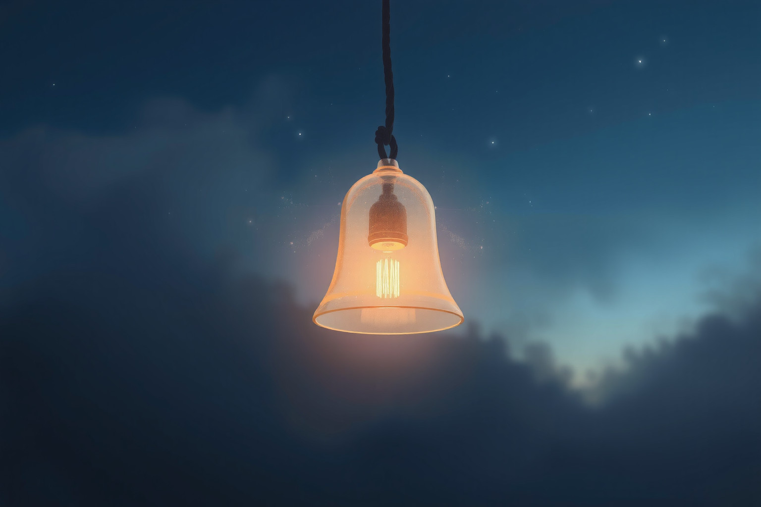 Il suono lieve della campana d'allarme avverte cambiamenti imminenti.