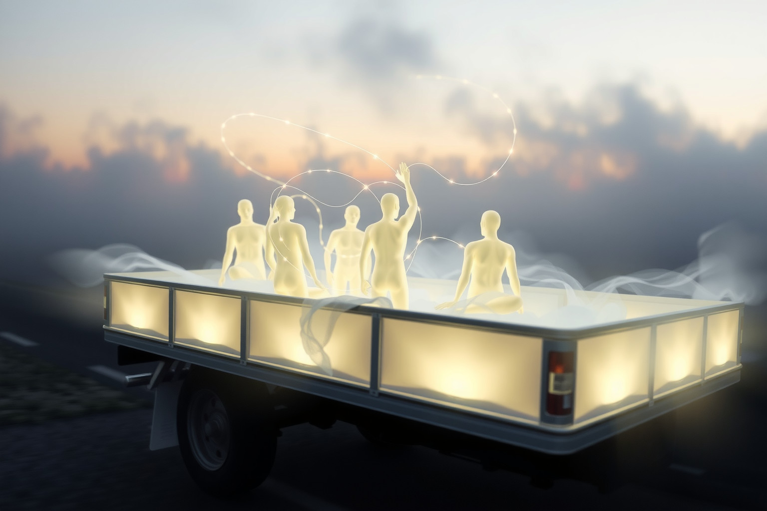 Il cassone simboleggia relazioni fragili e reciproca responsabilità sociale.