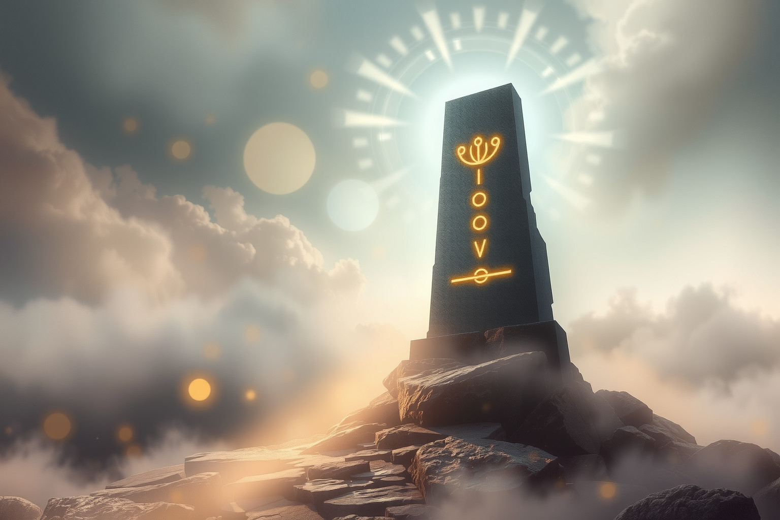 Il cippo chilometrico simboleggia il percorso e la direzione nella vita.