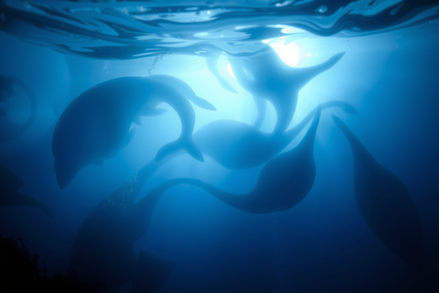 Le creature marine simboleggiano emozioni profonde e istinti primari nascosti.