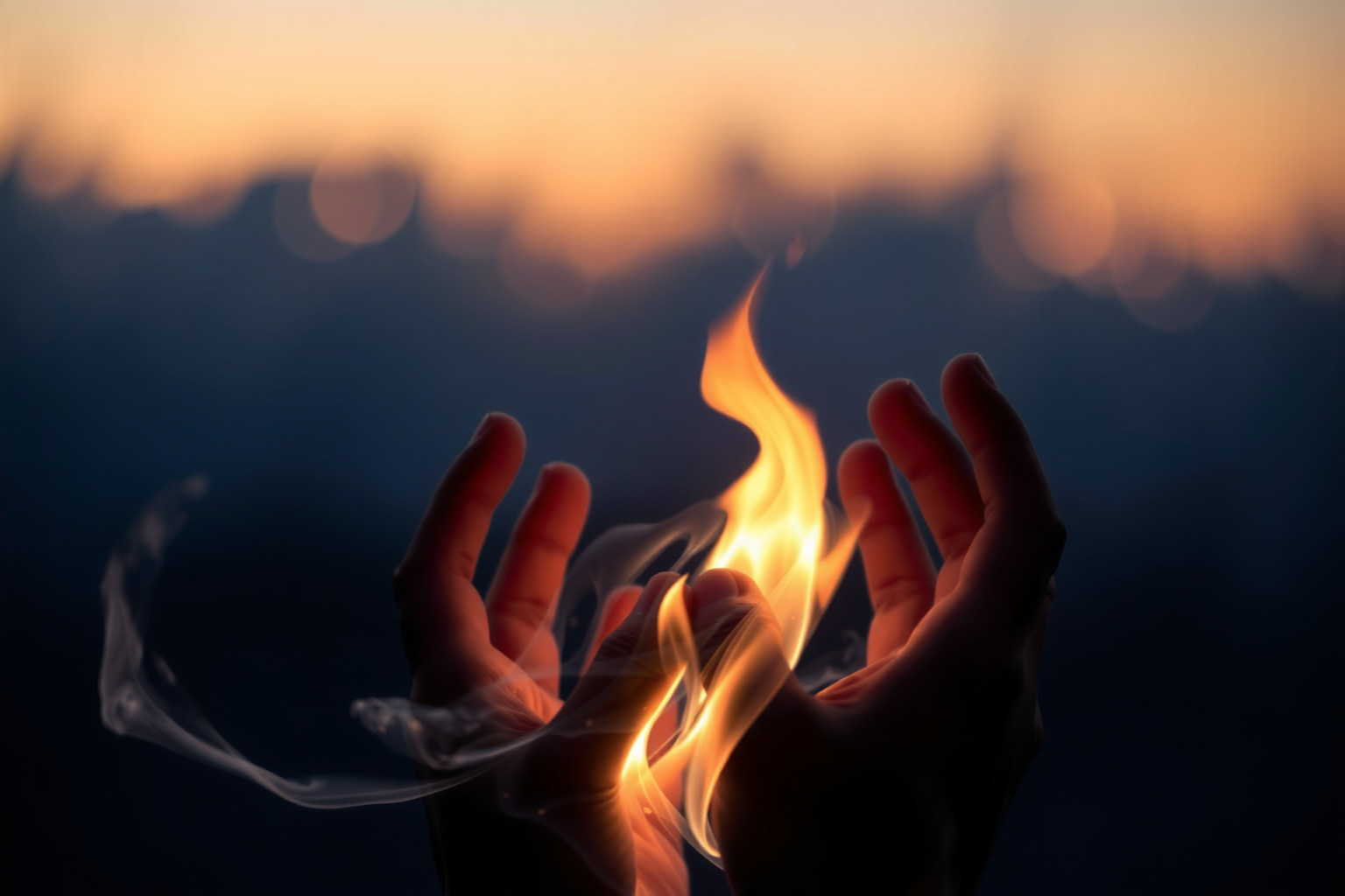 Sognare fuoco acceso simboleggia rinascita e passioni sopite.