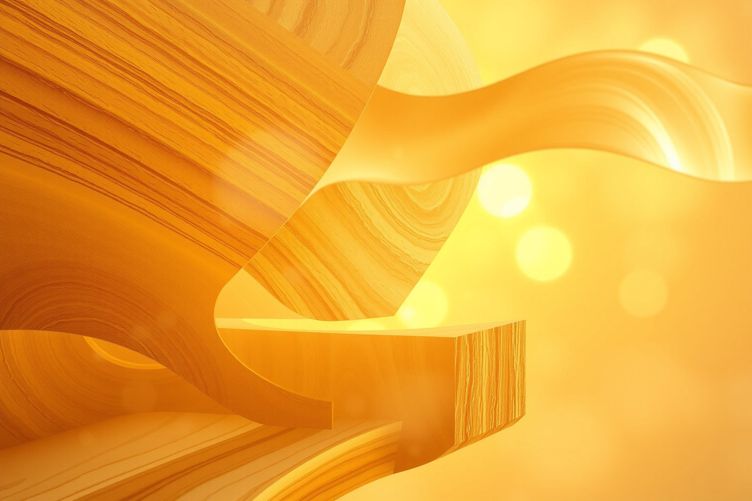 Dorare il legno valorizza la sua texture naturale e lucentezza.