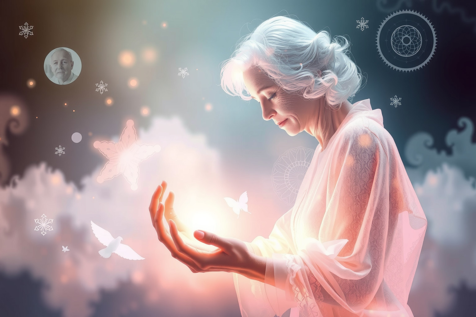 Sognare la nonna riflette spesso saggezza e protezione familiari profonde.