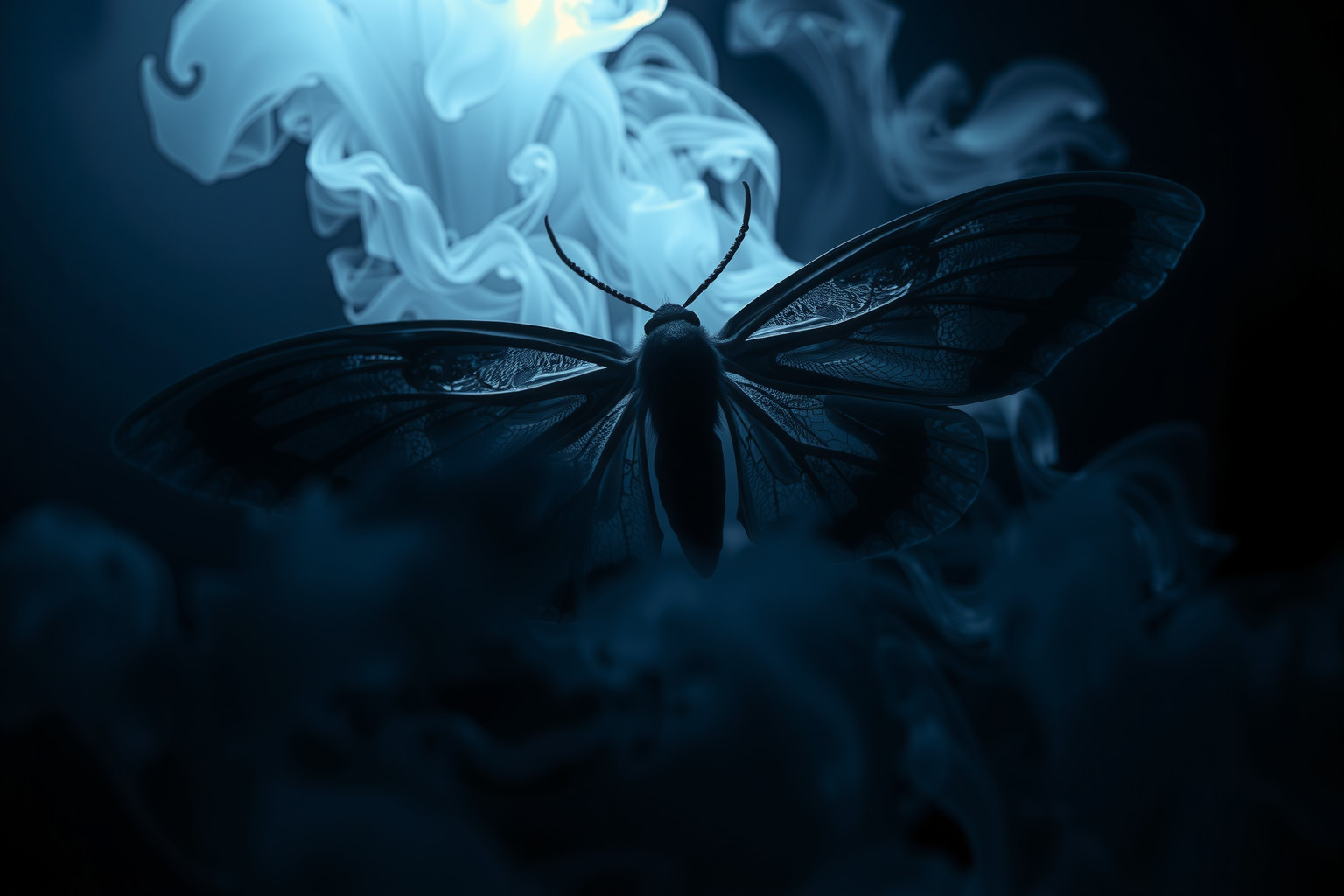 La falena nera nei sogni simboleggia misteri nascosti dell'inconscio.