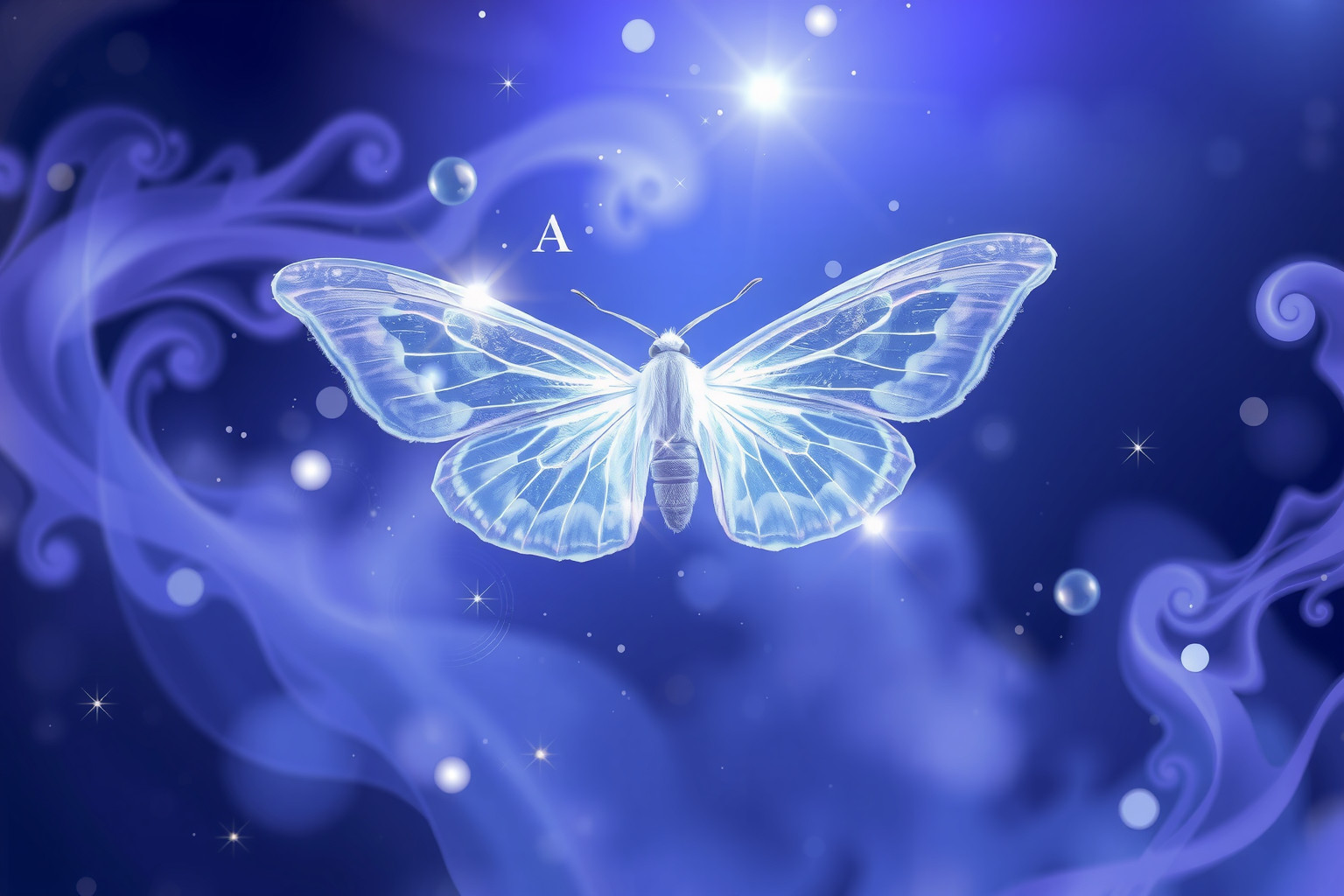 Le falene simboleggiano l'anima in cerca di luce divina.