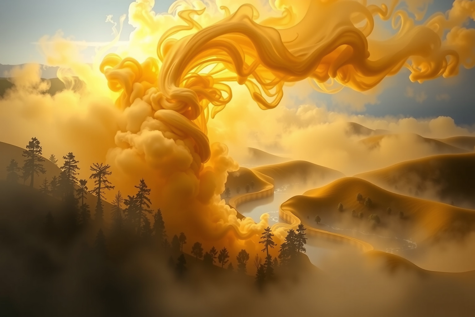 Il fumo di zolfo purifica l’aria, ma avvelena l’ambiente.