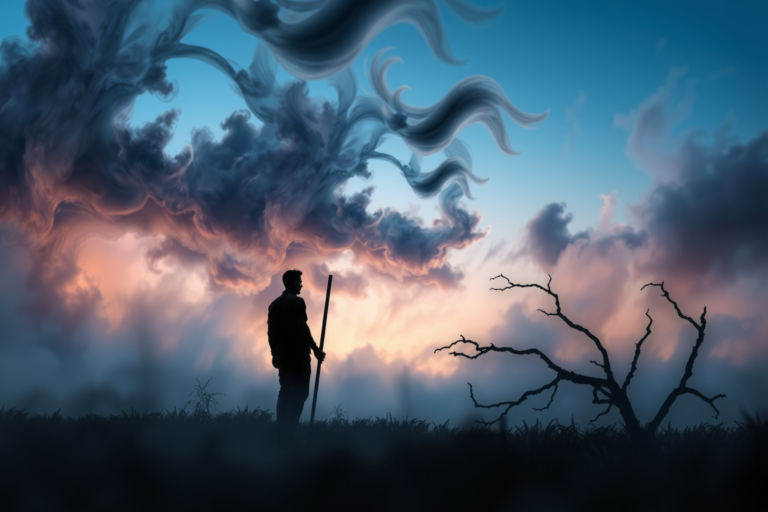 Il contadino resiste alle intemperie simbolizza forza e perseveranza.