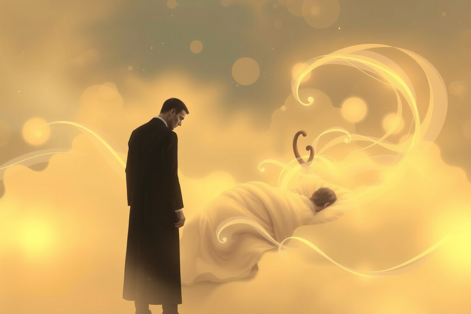 Il maggiordomo protegge il sognatore da insicurezze interiori nascoste.