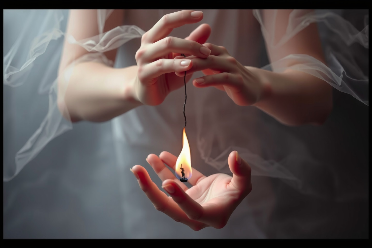 Impedire il fuoco riflette controllo e paura del cambiamento interiore.