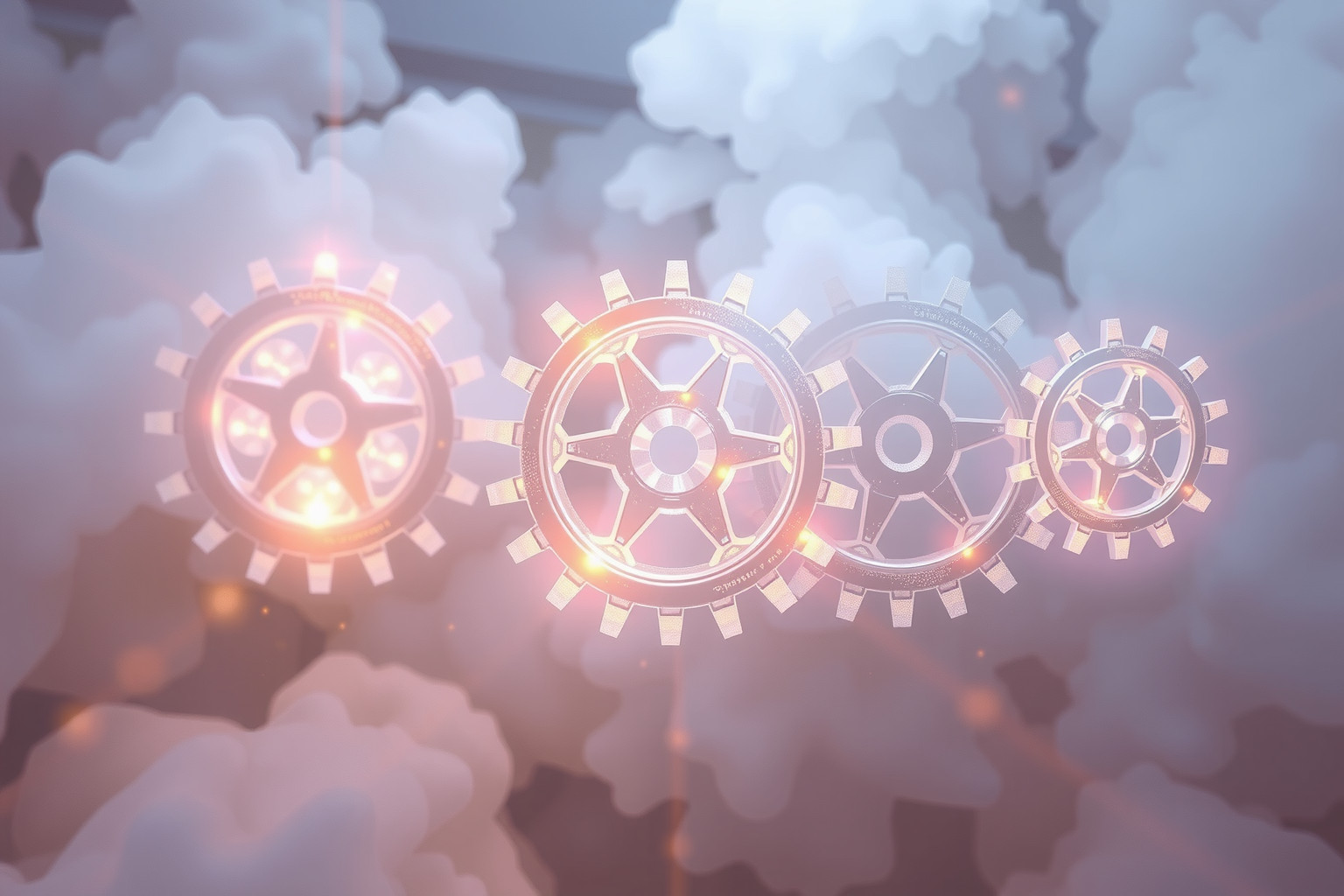 Gli ingranaggi simboleggiano l’armonia nella collaborazione e sinergia.