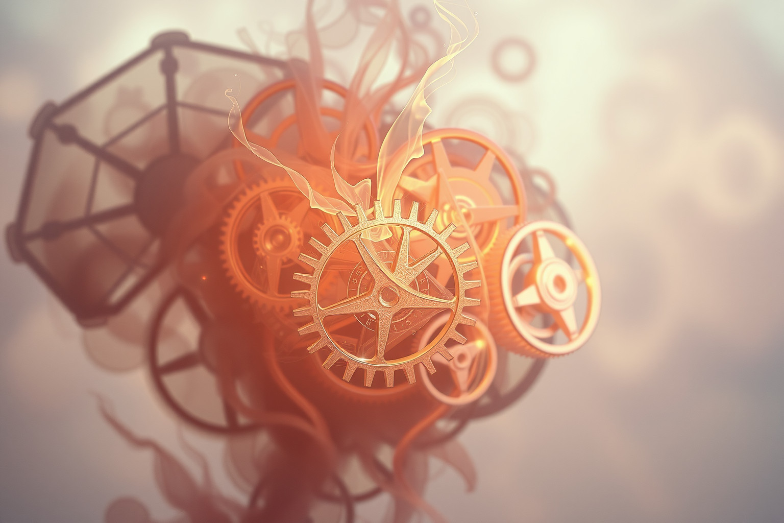 L’ingranaggio rumoroso indica ostacoli e tensioni nella vita quotidiana.