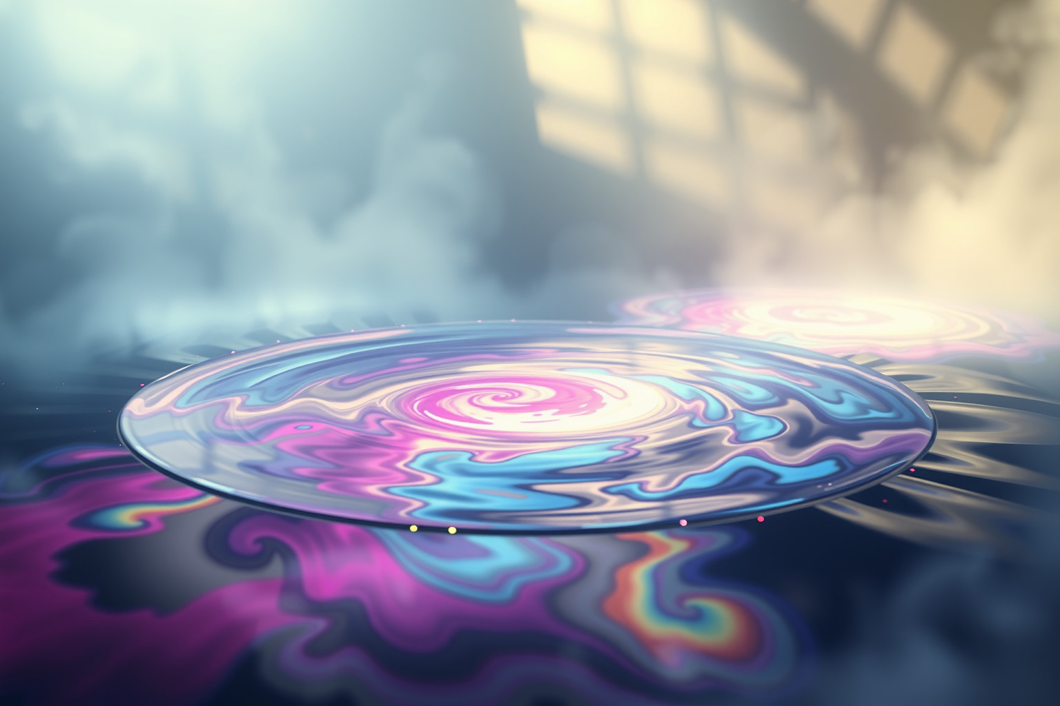 La dimensione della pozzanghera riflette l'intensità delle emozioni percepite.