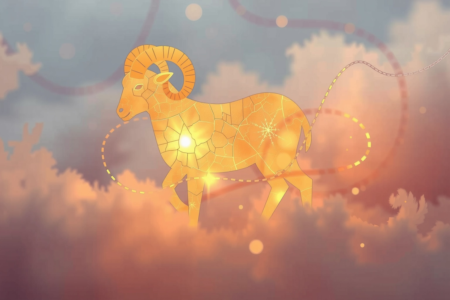 Il montone ferito simboleggia vulnerabilità e bisogno di guarigione emotiva.