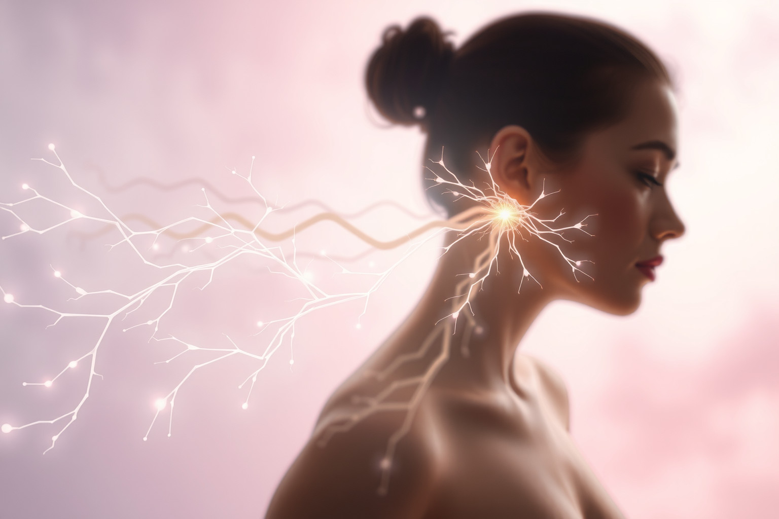 I nervi che si estendono oltre il corpo simboleggiano ansie profonde.