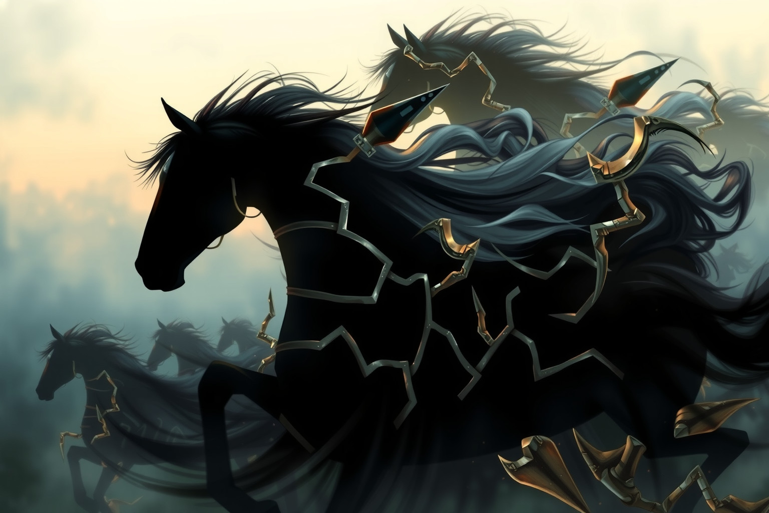 Il nitrito in sogno riflette spesso tensioni e conflitti interiori.