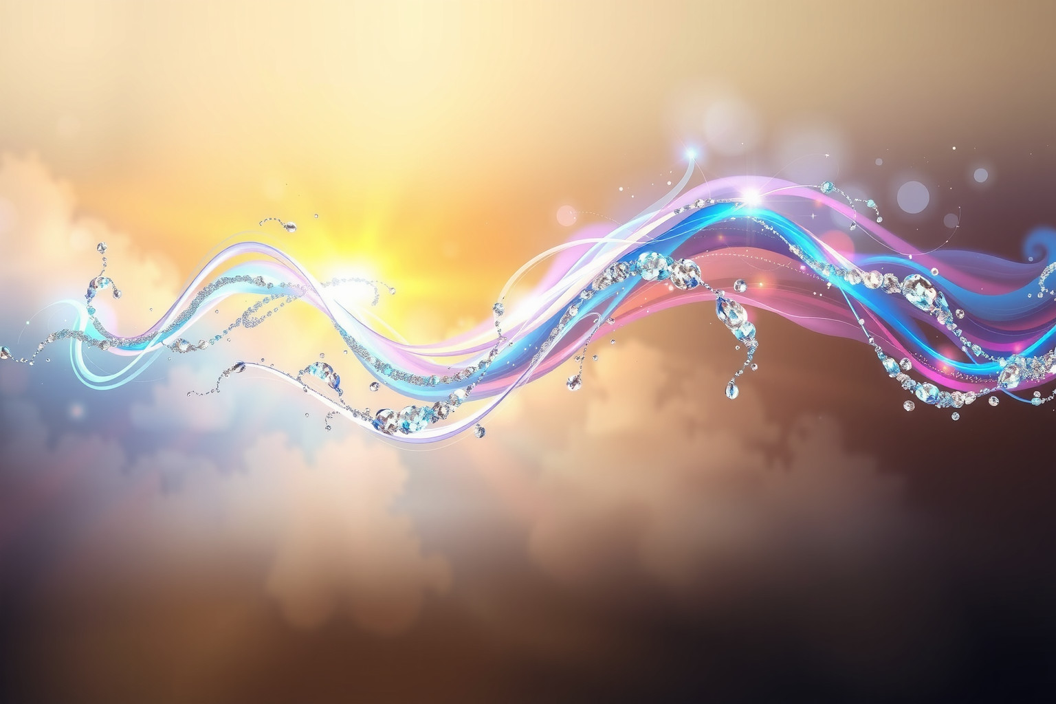 Le onde simboleggiano energia vitale e potenziale nascosto interiore.