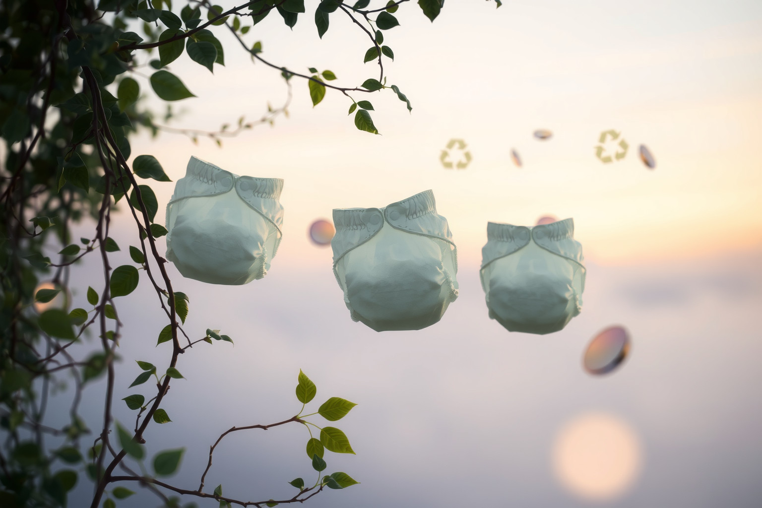 I pannolini lavabili riducono rifiuti e risparmiano denaro familiare.