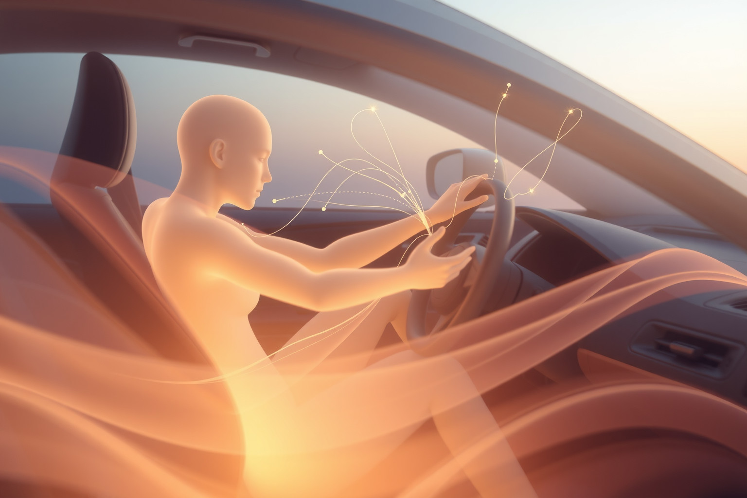 Sognare il passeggero guida indica delega di responsabilità e insicurezza.